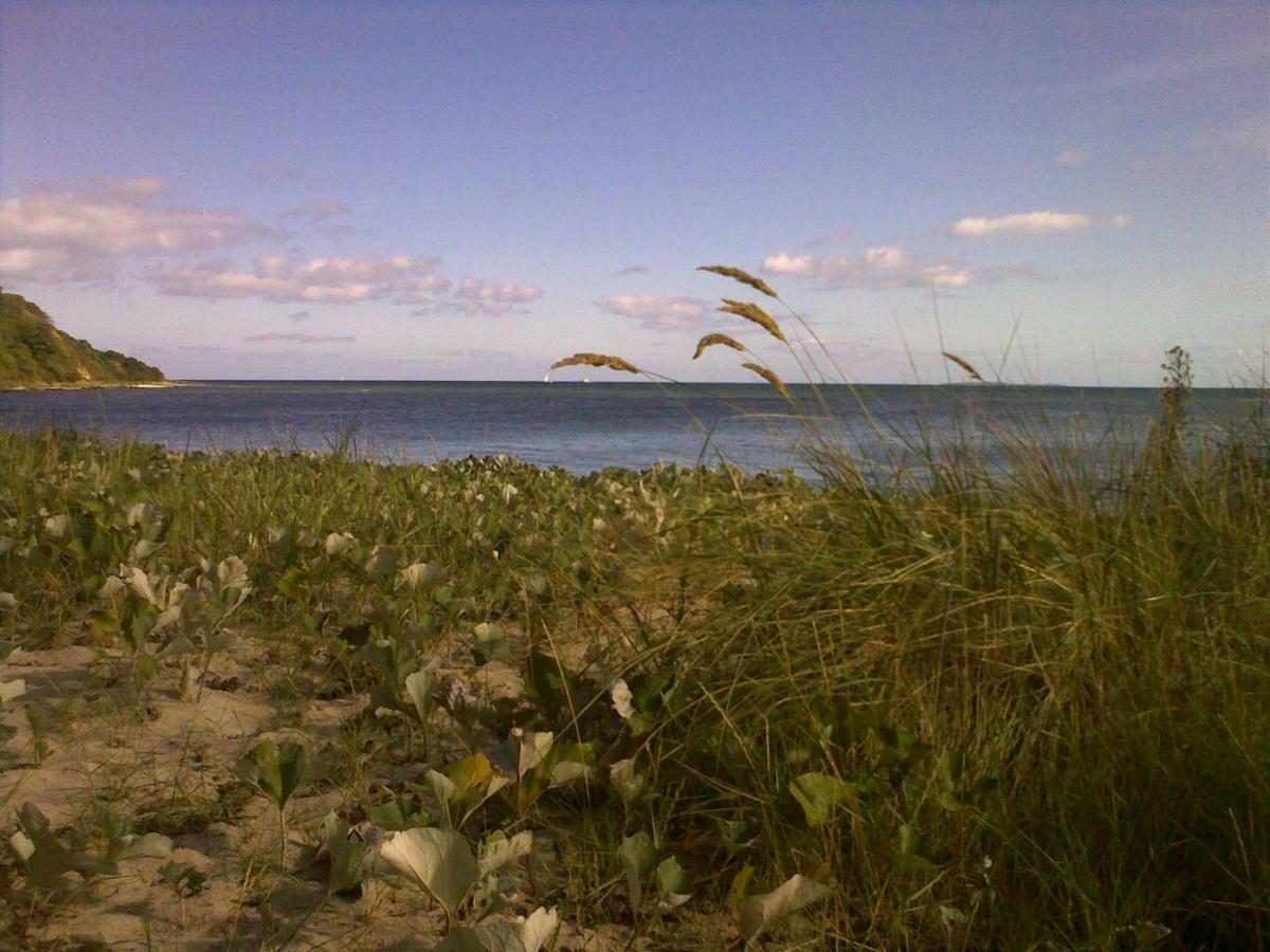 Uns Gartenhus Mit Blick Auf Das Meer ティースゾー エクステリア 写真